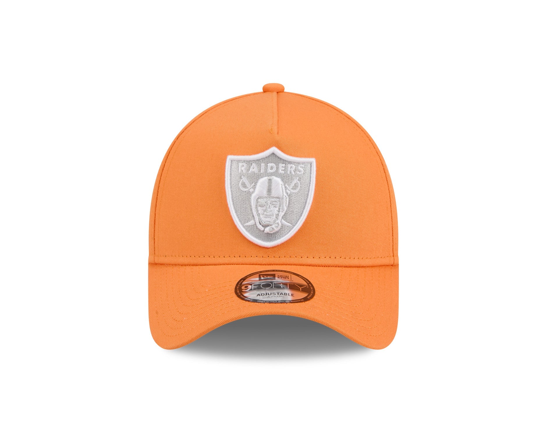 New Era 9Forty A-Frame NFL Grey Popsicle Las Vegas Raiders Orange