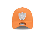 New Era 9Forty A-Frame NFL Grey Popsicle Las Vegas Raiders Orange