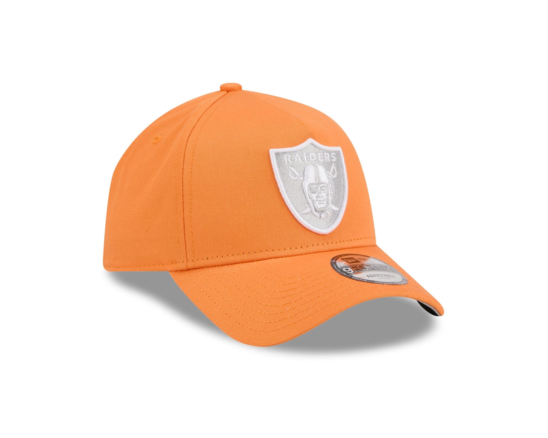 New Era 9Forty A-Frame NFL Grey Popsicle Las Vegas Raiders Orange