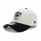 New Era 9Forty A-Frame NFL Historic Las Vegas Raiders Chrome White/OTC