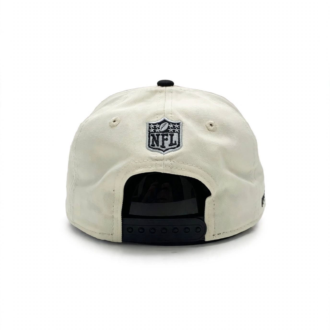 New Era 9Forty A-Frame NFL Historic Las Vegas Raiders Chrome White/OTC
