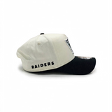 New Era 9Forty A-Frame NFL Historic Las Vegas Raiders Chrome White/OTC