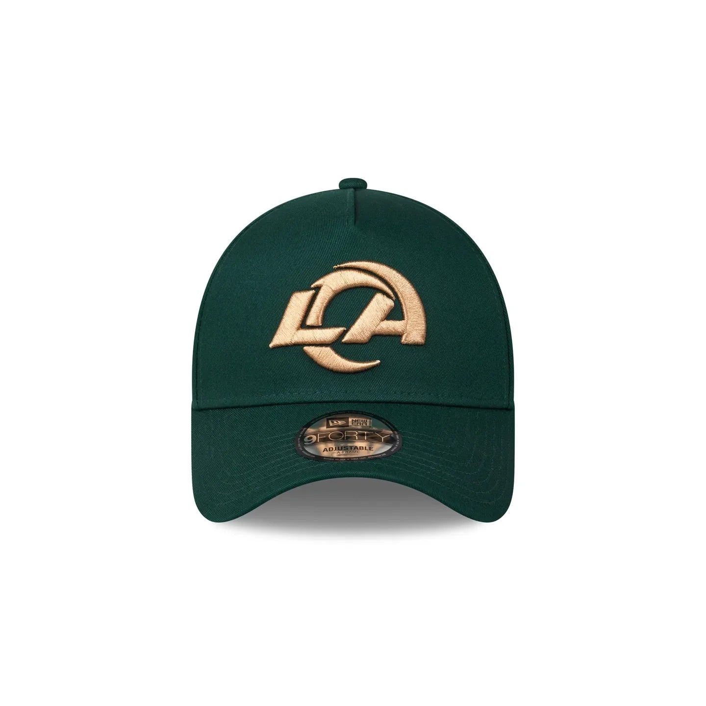 New Era 9Forty A-Frame NFL Los Angeles Rams Dark Green/Wheat