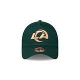 New Era 9Forty A-Frame NFL Los Angeles Rams Dark Green/Wheat