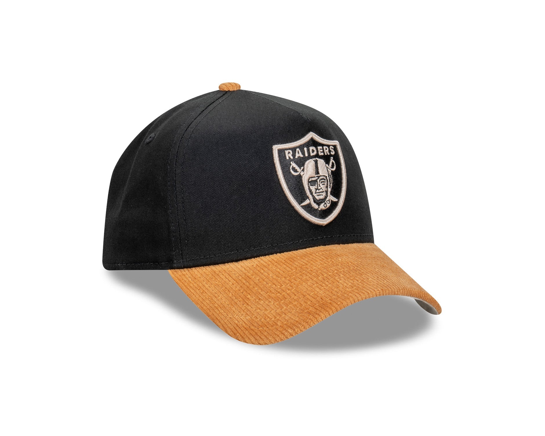New Era 9Forty A-Frame NFL Premium Wheat Las Vegas Raiders Black