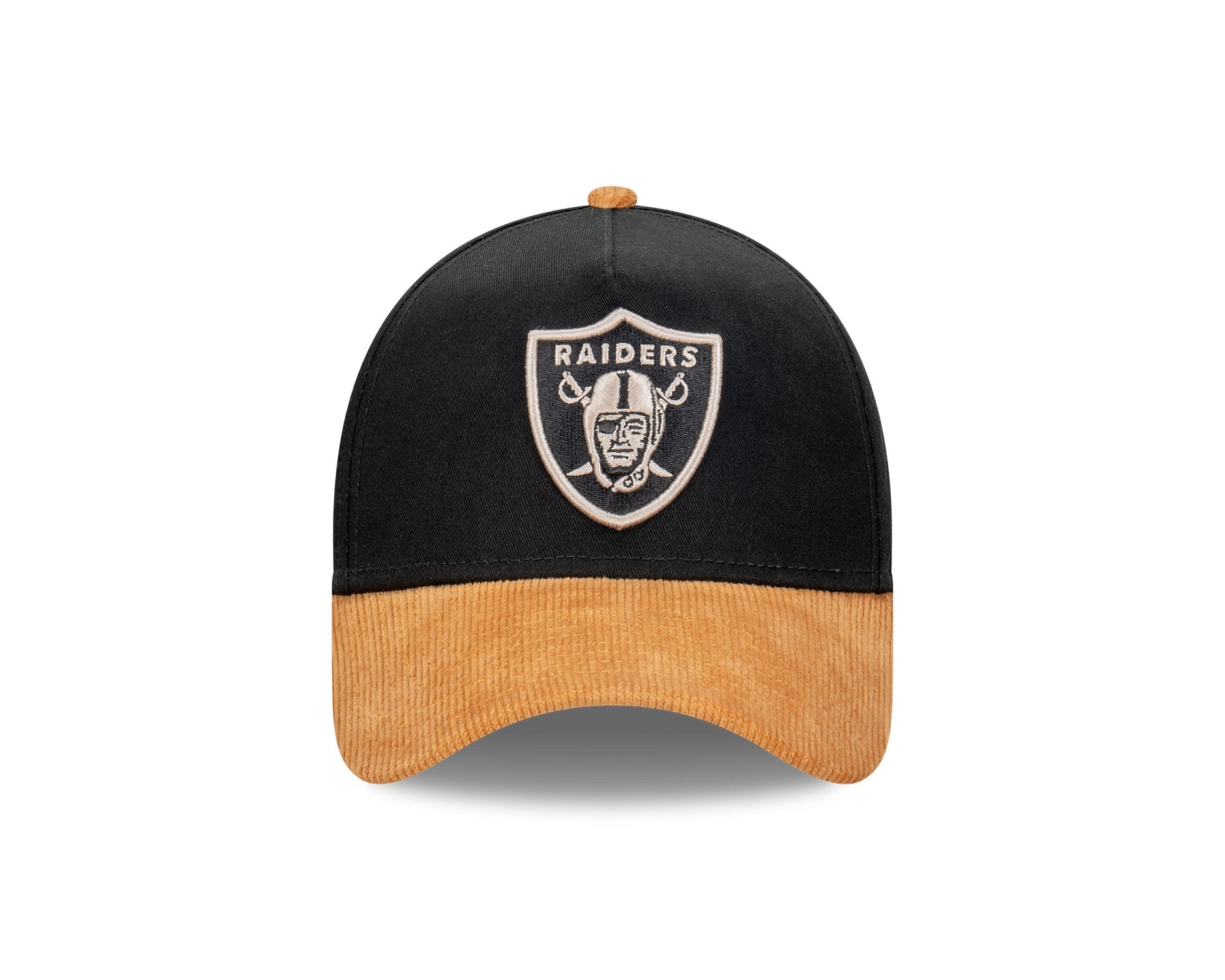 New Era 9Forty A-Frame NFL Premium Wheat Las Vegas Raiders Black