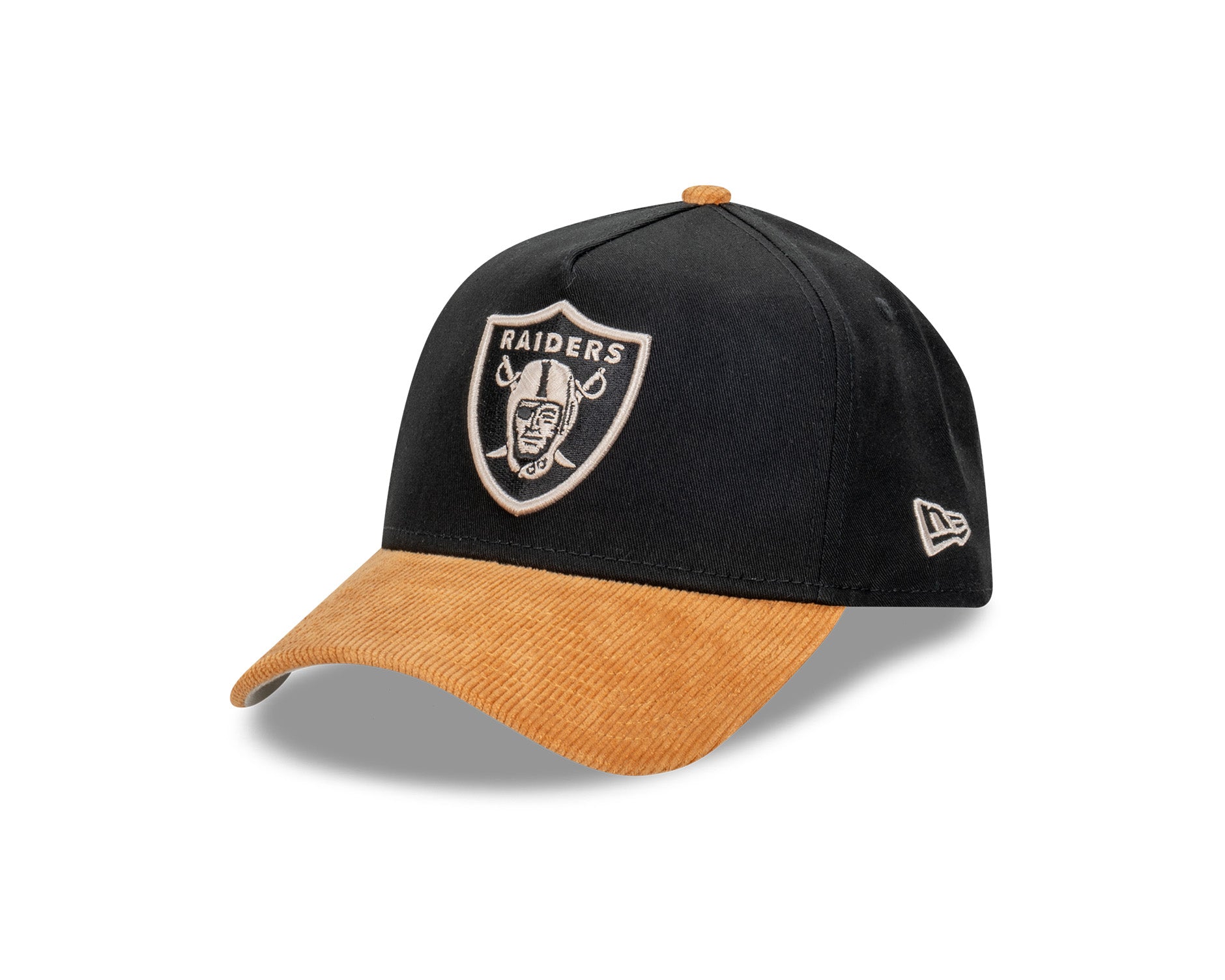 New Era 9Forty A-Frame NFL Premium Wheat Las Vegas Raiders Black