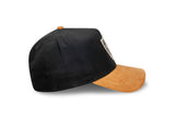 New Era 9Forty A-Frame NFL Premium Wheat Las Vegas Raiders Black