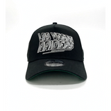 New Era 9Forty A-Frame NFL Retro Script Las Vegas Raiders