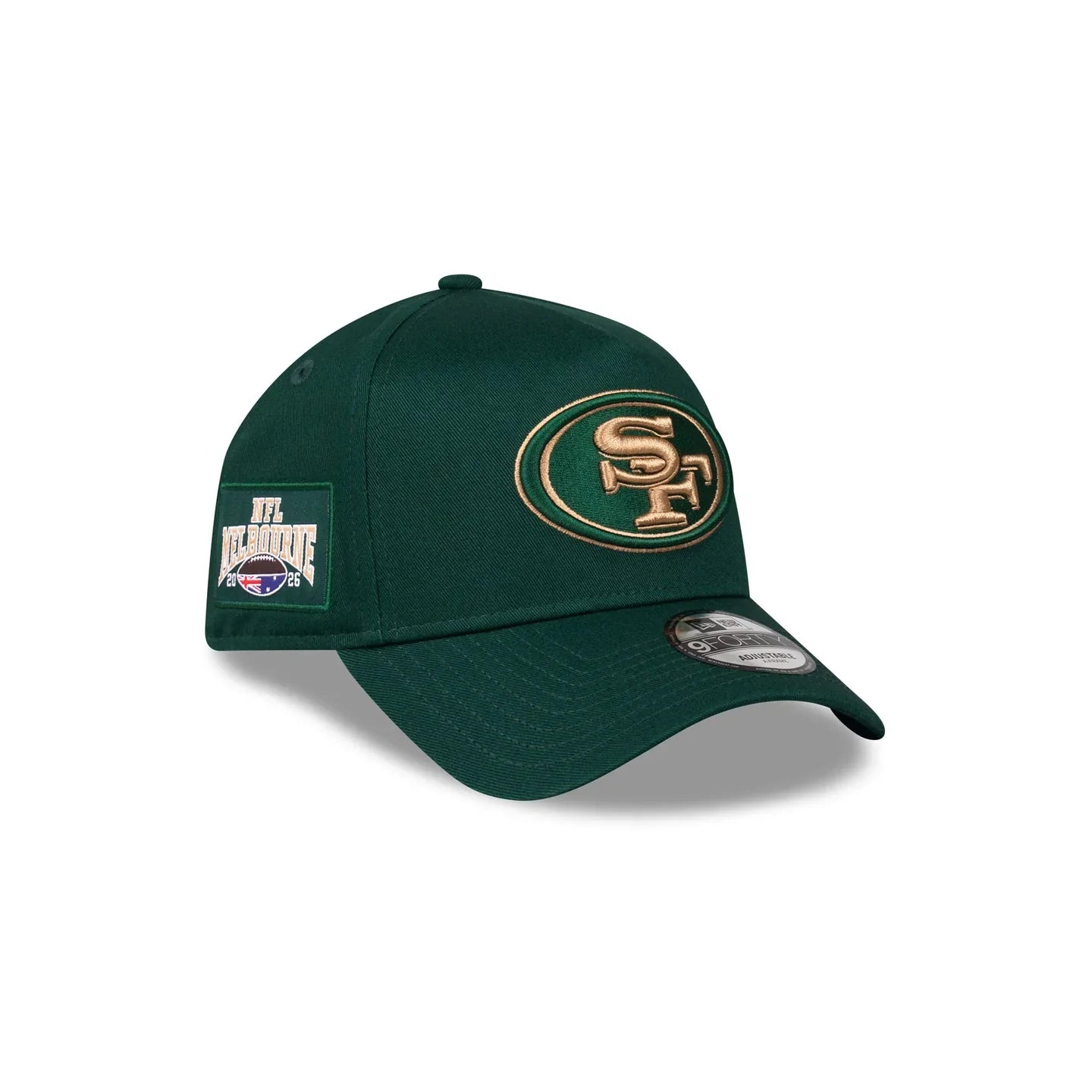 New Era 9Forty A-Frame NFL San Francisco 49ers Dark Green/Wheat