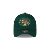 New Era 9Forty A-Frame NFL San Francisco 49ers Dark Green/Wheat