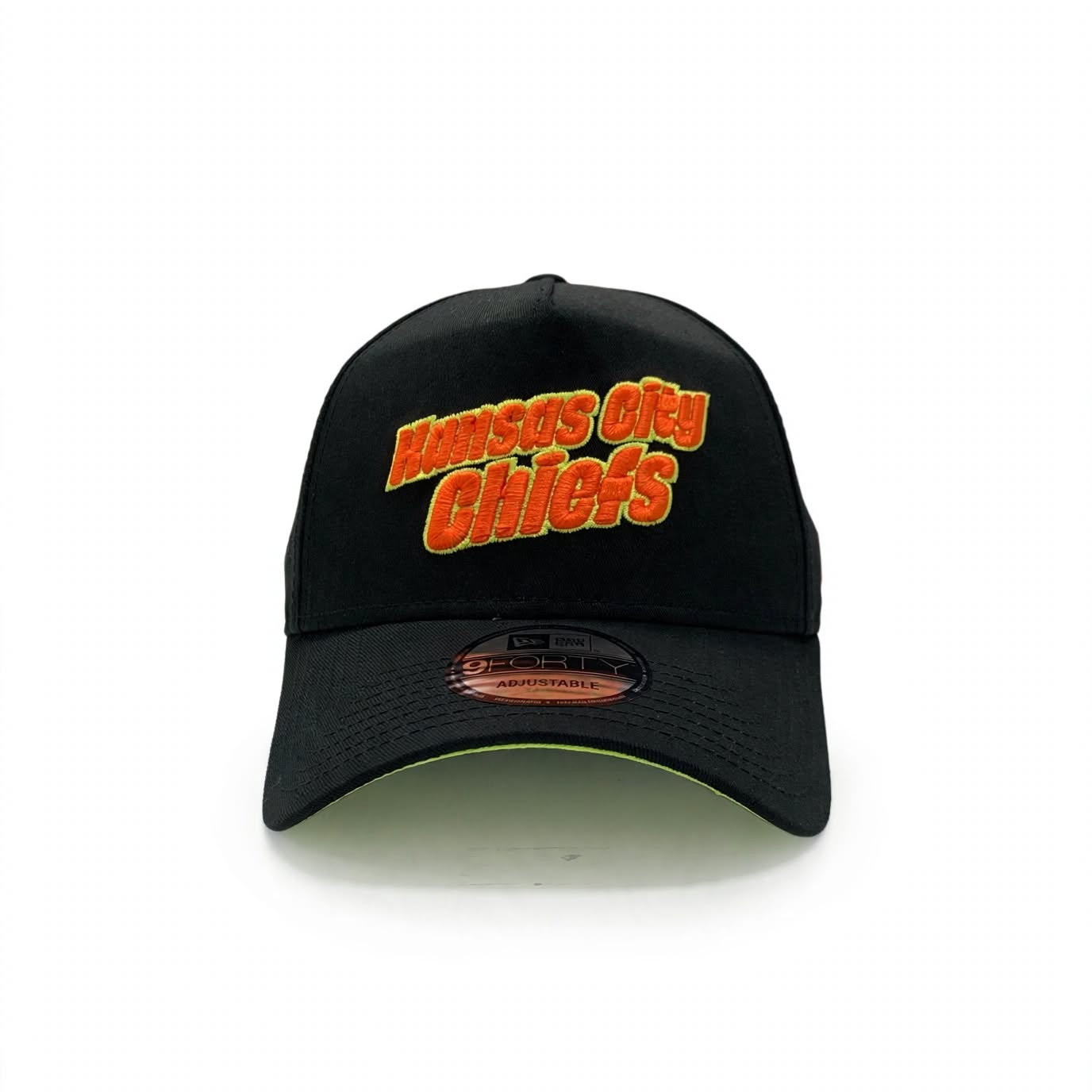 New Era 9Forty A-Frame NFL Script Kansas City Chiefs Black/Orange
