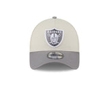 New Era 9Forty A-Frame NFL Stone Storm Las Vegas Raiders