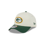 New Era 9Forty A-Frame NFL Superbowl 2Tone Green Bay Packers Chrome White