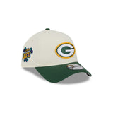New Era 9Forty A-Frame NFL Superbowl 2Tone Green Bay Packers Chrome White