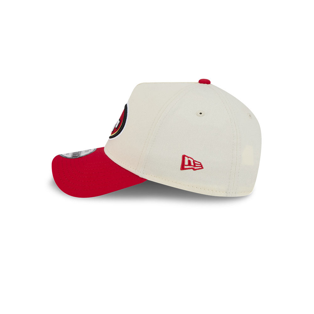 New Era 9Forty A-Frame NFL Superbowl 2Tone San Francisco 49ers Chrome White
