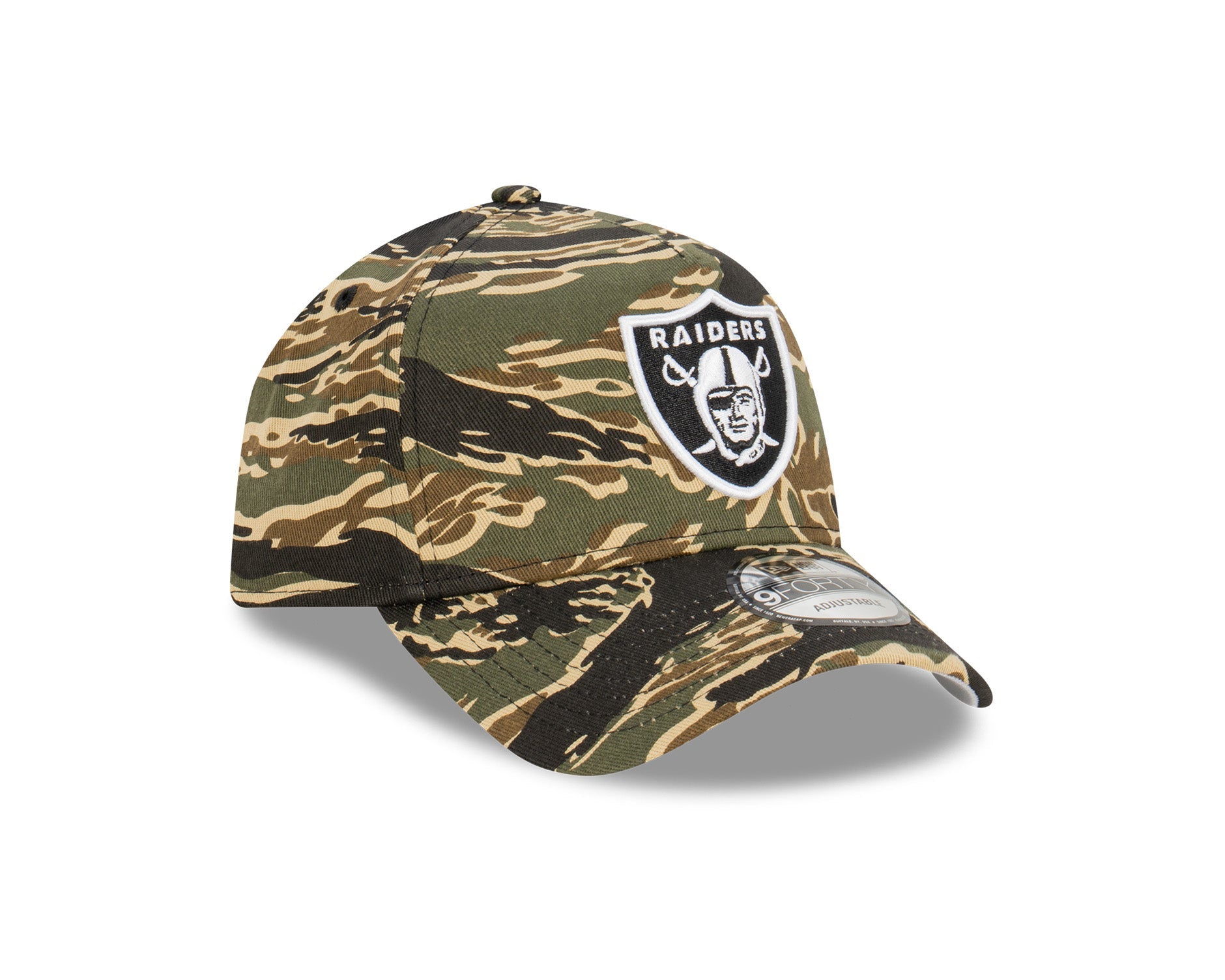 New Era 9Forty A-Frame NFL Tiger Camo Las Vegas Raiders