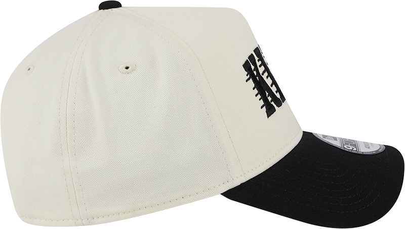New Era 9Forty A-Frame NHL Team Script Los Angeles Kings Chrome White/Black