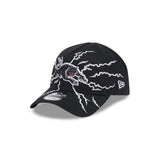 New Era 9Forty A-Frame NRL 2025 Electric Penrith Panthers Black
