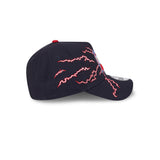 New Era 9Forty A-Frame NRL 2025 Electric Sydney Roosters Black