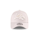 New Era 9Forty A-Frame NRL 2025 Supporter Grey White Penrith Panthers