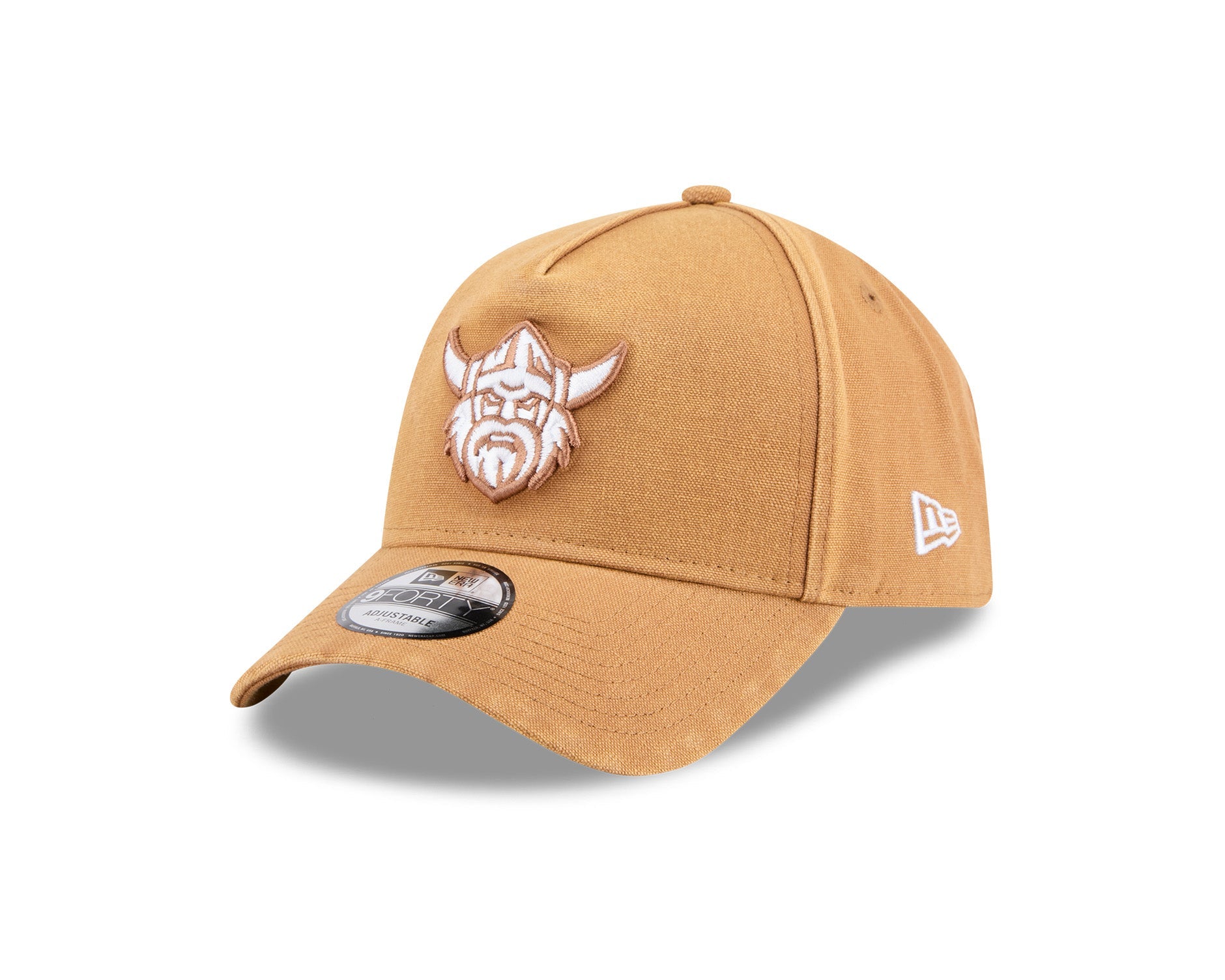 New Era 9Forty A-Frame NRL Canvas Canberra Raiders Bronze