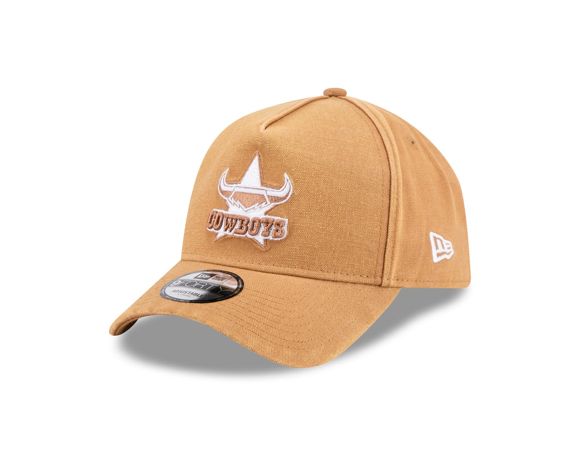 New Era 9Forty A-Frame NRL Canvas North Queensland Cowboys Bronze