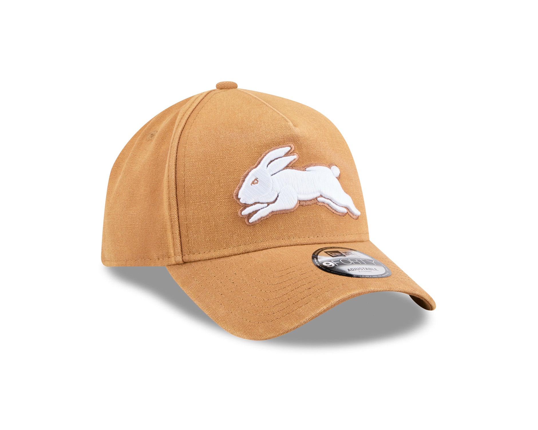 Riley Frame Rabbitos Nrl New Era 9Forty A-Frame NRL Canvas South Sydney Rabbitohs Bronze β Cap-Z ...