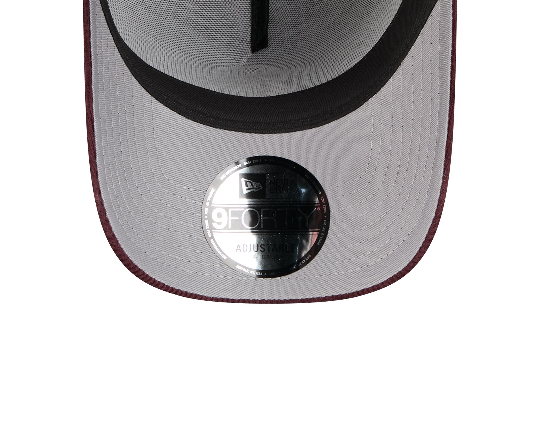 New Era 9Forty A-Frame NRL Cord Tonal Brisbane Broncos