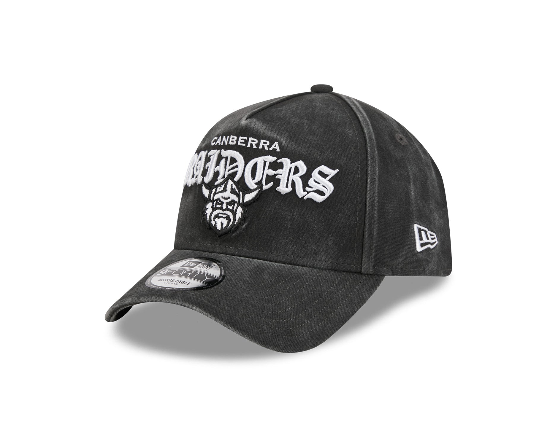 New Era 9Forty A-Frame NRL Gothic Wash Canberra Raiders