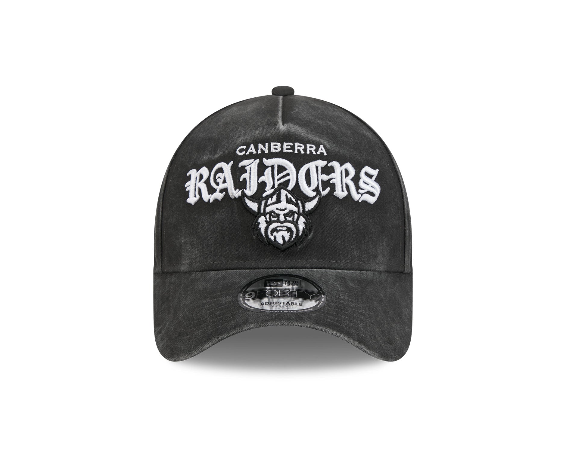 New Era 9Forty A-Frame NRL Gothic Wash Canberra Raiders