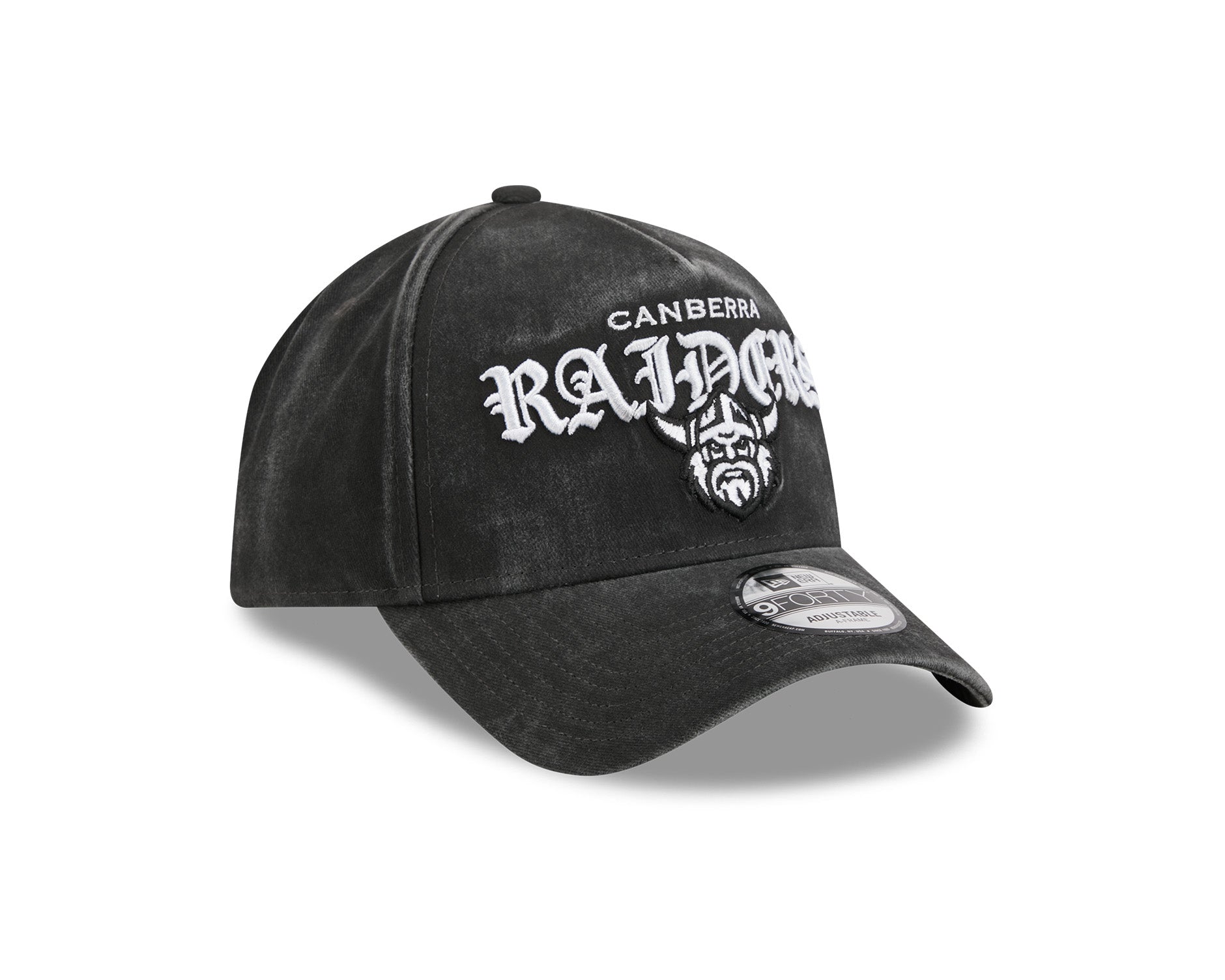New Era 9Forty A-Frame NRL Gothic Wash Canberra Raiders