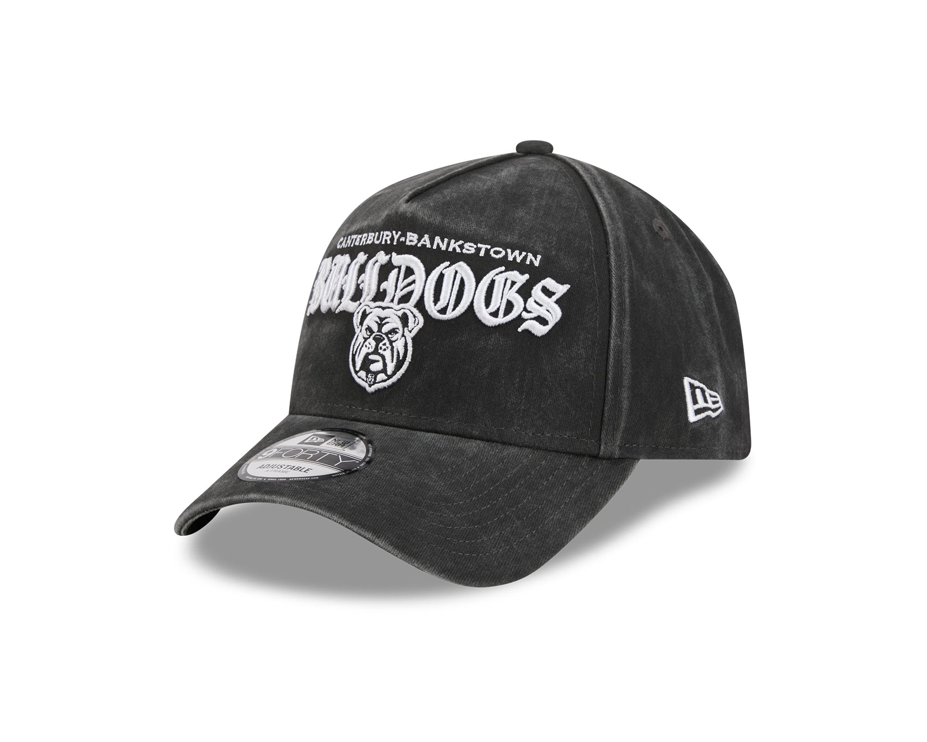 New Era 9Forty A-Frame NRL Gothic Wash Canterbury-Bankstown Bulldogs