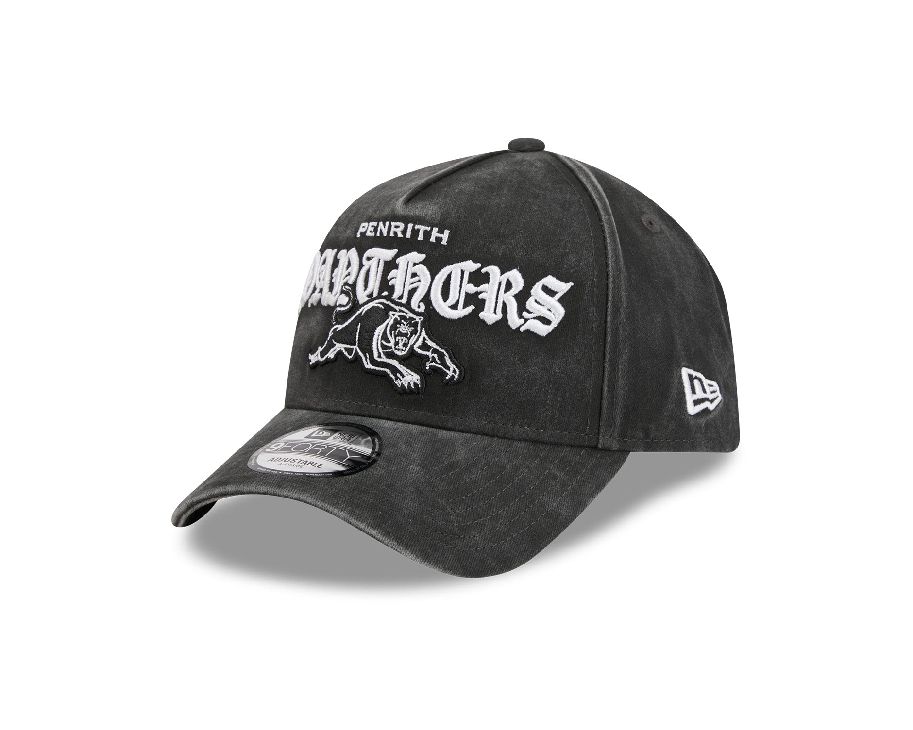 New Era 9Forty A-Frame NRL Gothic Wash Penrith Panthers
