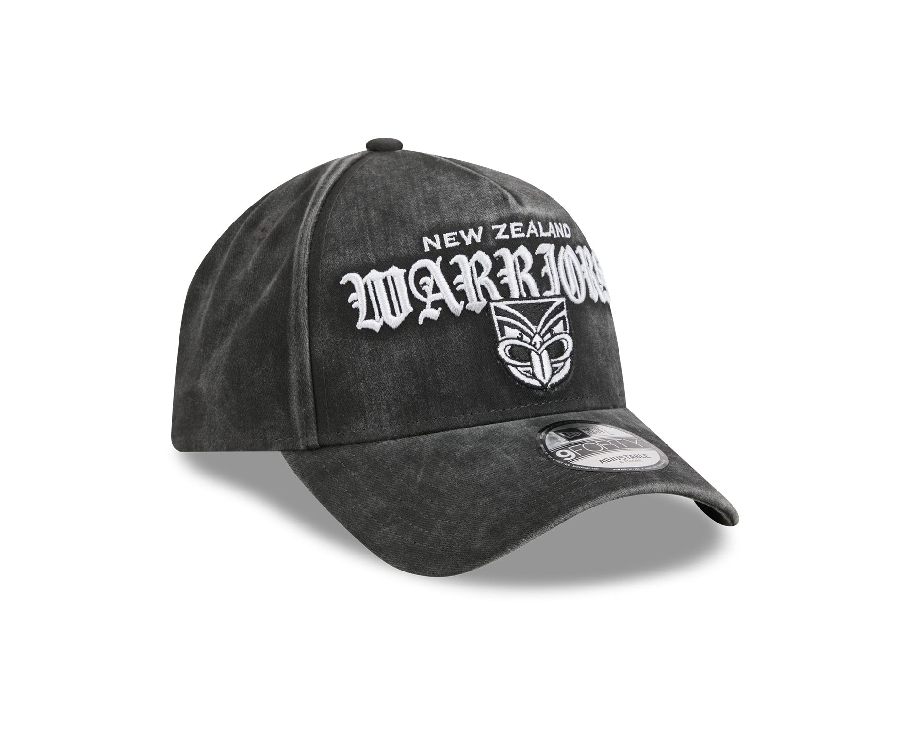 New Era 9Forty A-Frame NRL Gothic Wash New Zealand Warriors
