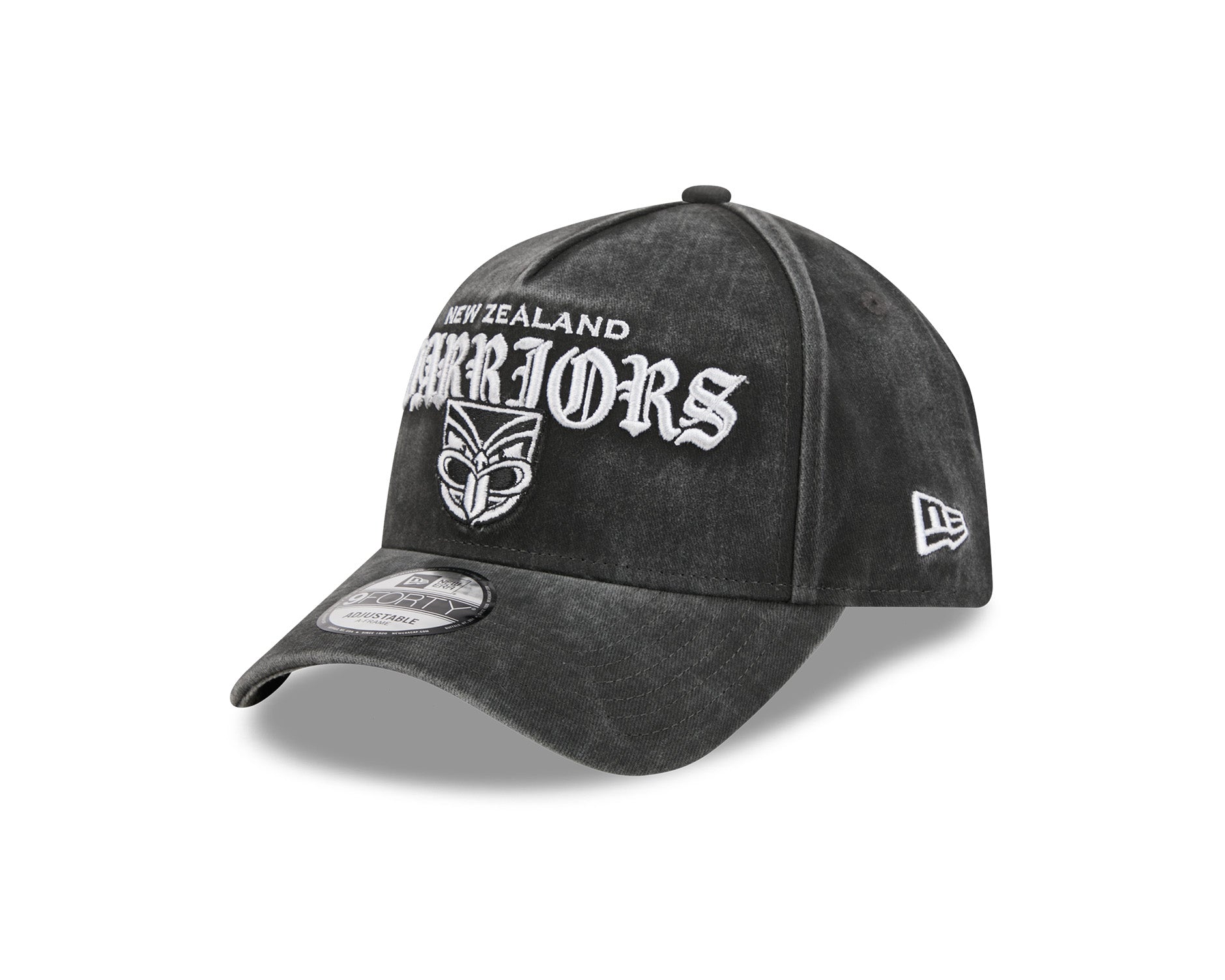 New Era 9Forty A-Frame NRL Gothic Wash New Zealand Warriors