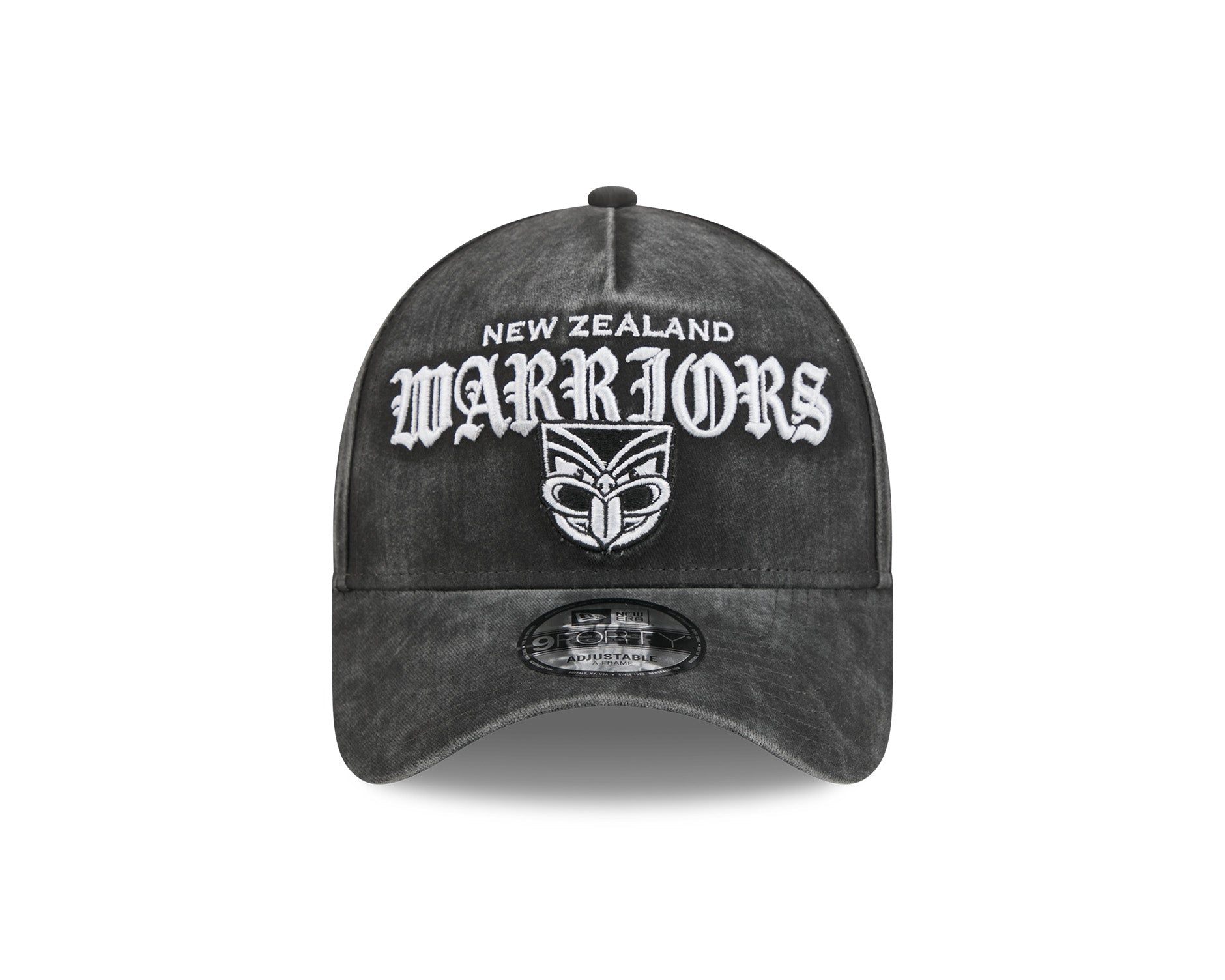 New Era 9Forty A-Frame NRL Gothic Wash New Zealand Warriors