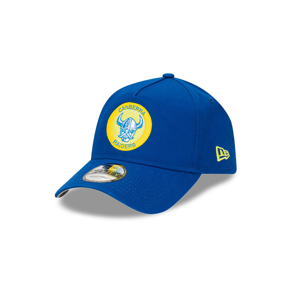 New Era 9Forty A-Frame NRL Retro Washed Team Canberra Raiders