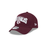 New Era 9Forty A-Frame NRL Team Arch Logo Manly Warringah Sea Eagles Maroon