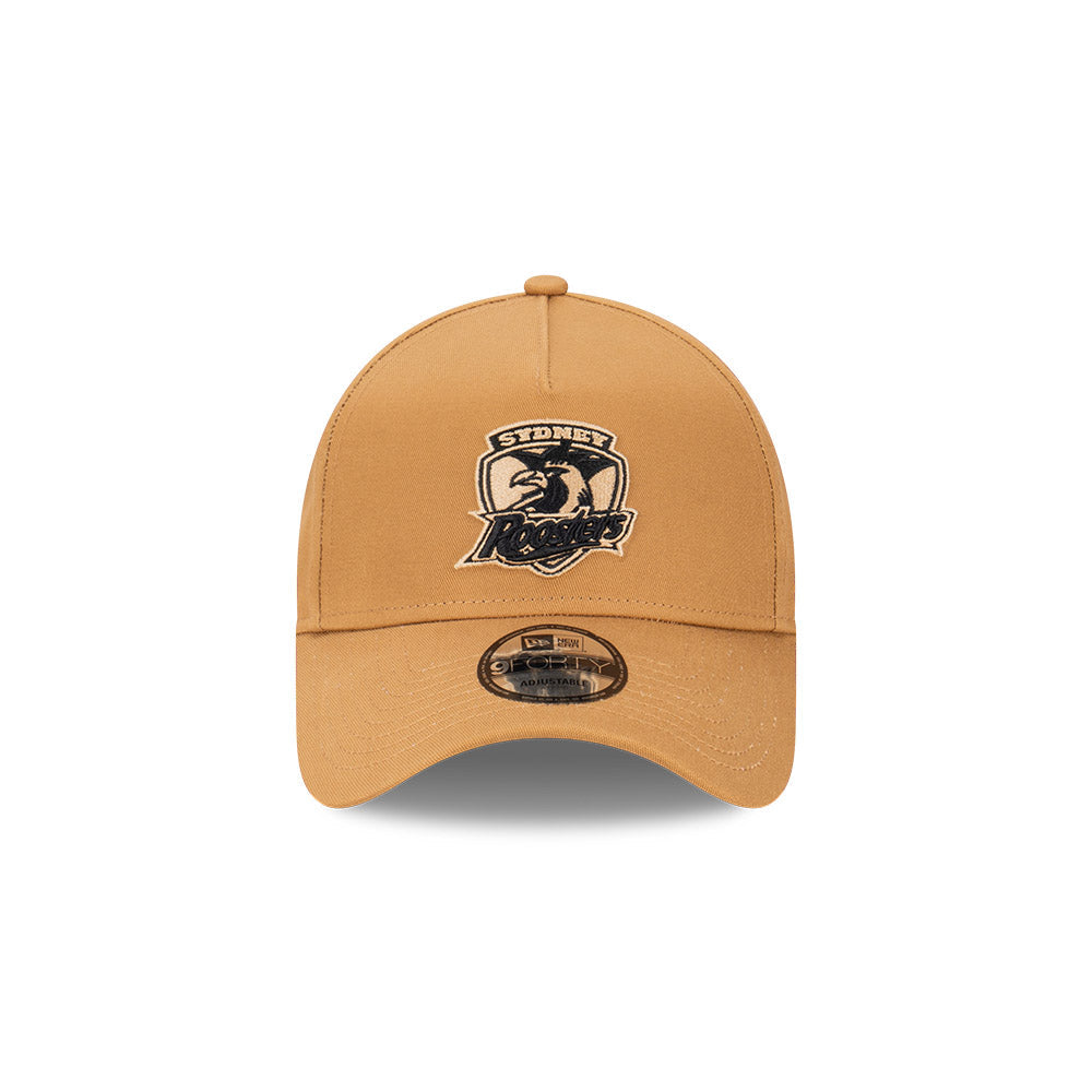New Era 9Forty A-Frame NRL Wheat Sydney Roosters