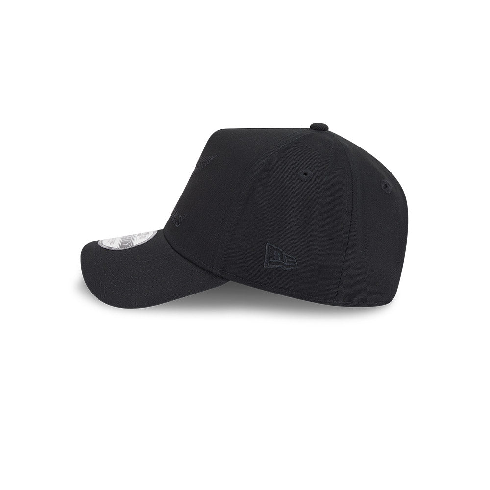 New Era 9Forty A-Frame Rugby Union All Blacks Black on Black