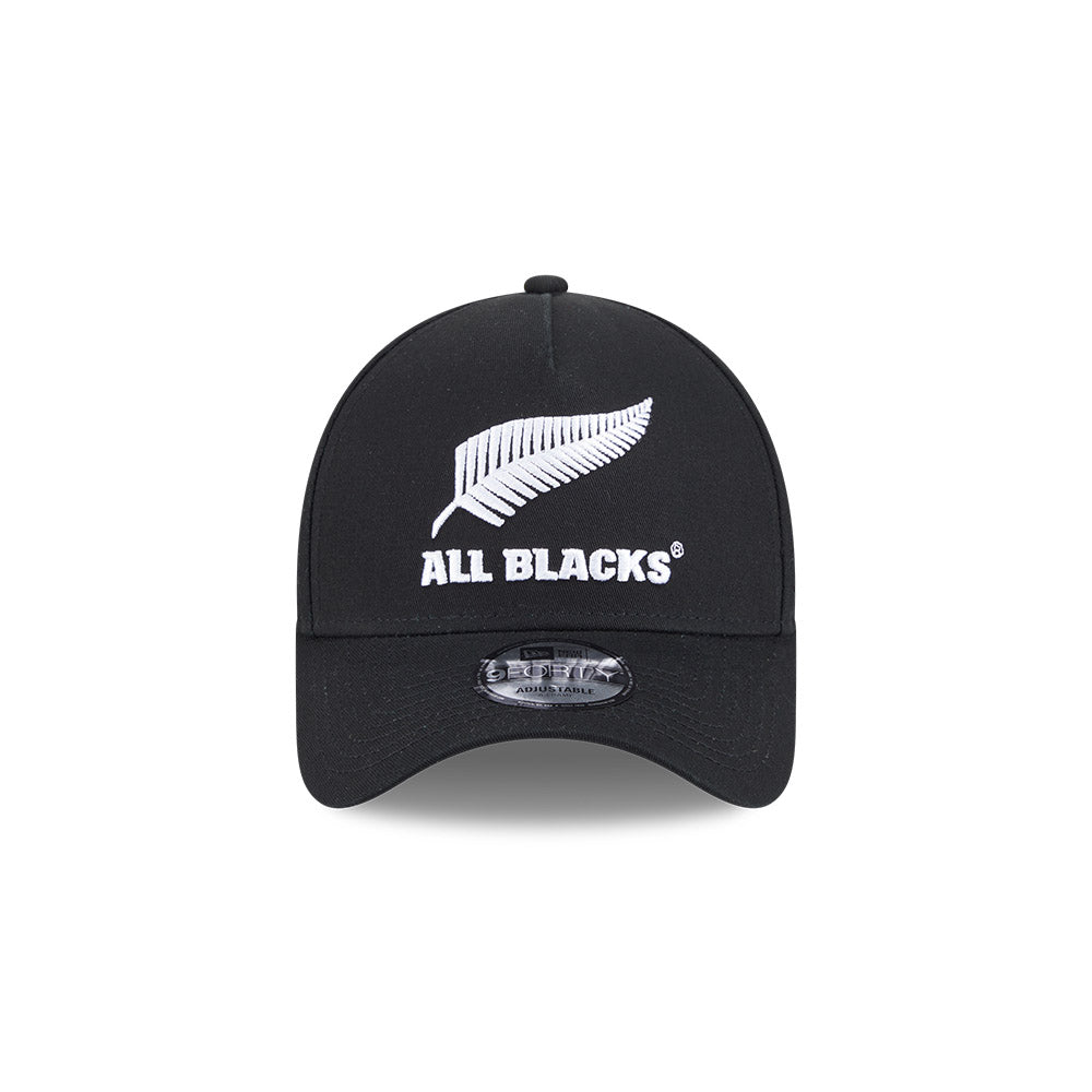 New Era 9Forty A-Frame Rugby Union All Blacks Black/White