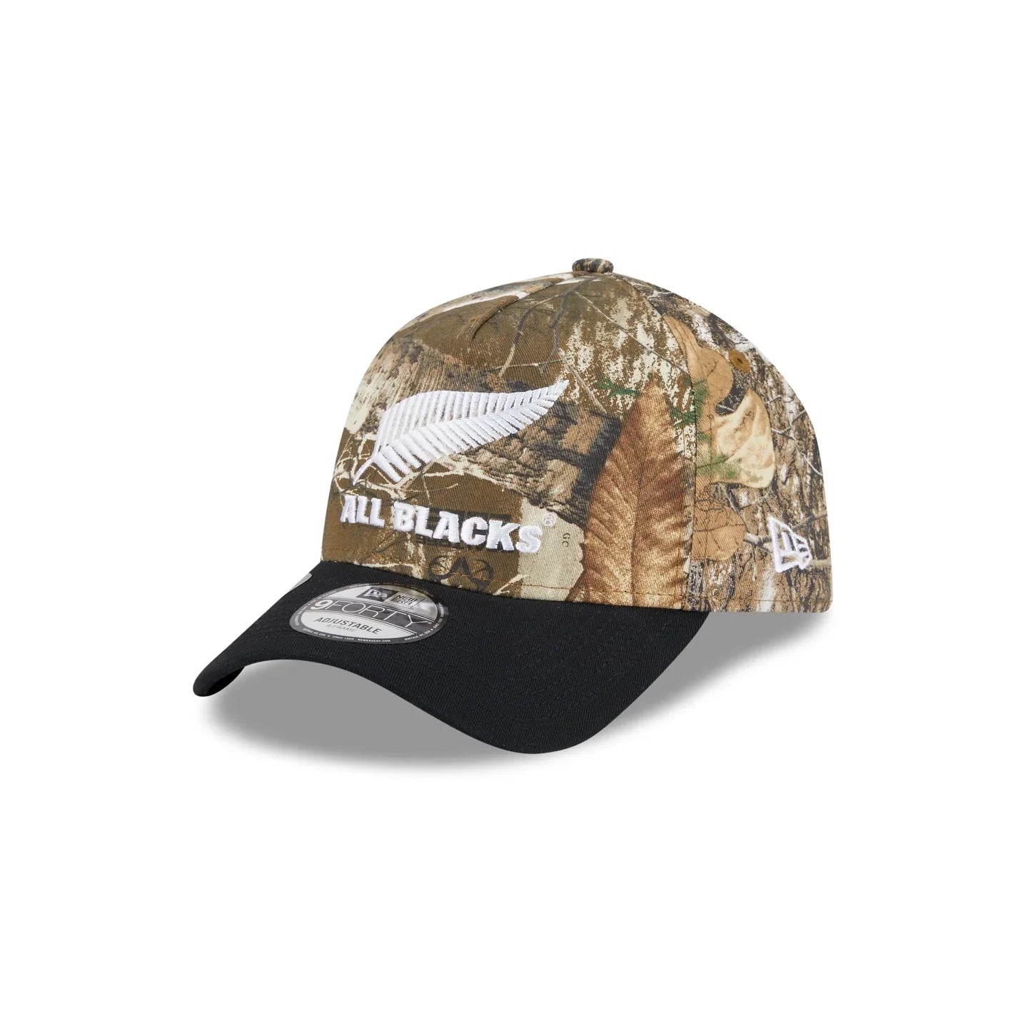 New Era 9Forty A-Frame Rugby Union All Blacks Real Tree/Black