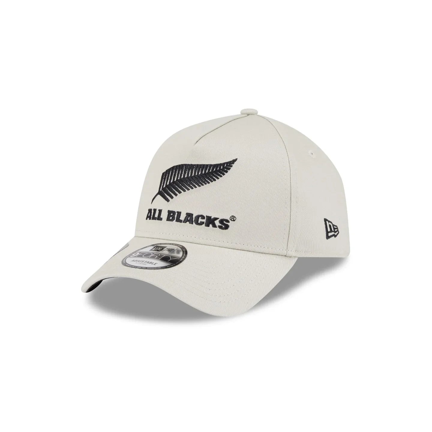 New Era 9Forty A-Frame Rugby Union All Blacks Stone/Black
