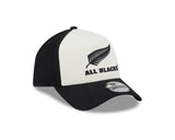 New Era 9Forty A-Frame Rugby Union All Blacks Winter Chrome Front