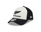 New Era 9Forty A-Frame Rugby Union All Blacks Winter Chrome Front