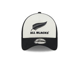 New Era 9Forty A-Frame Rugby Union All Blacks Winter Chrome Front