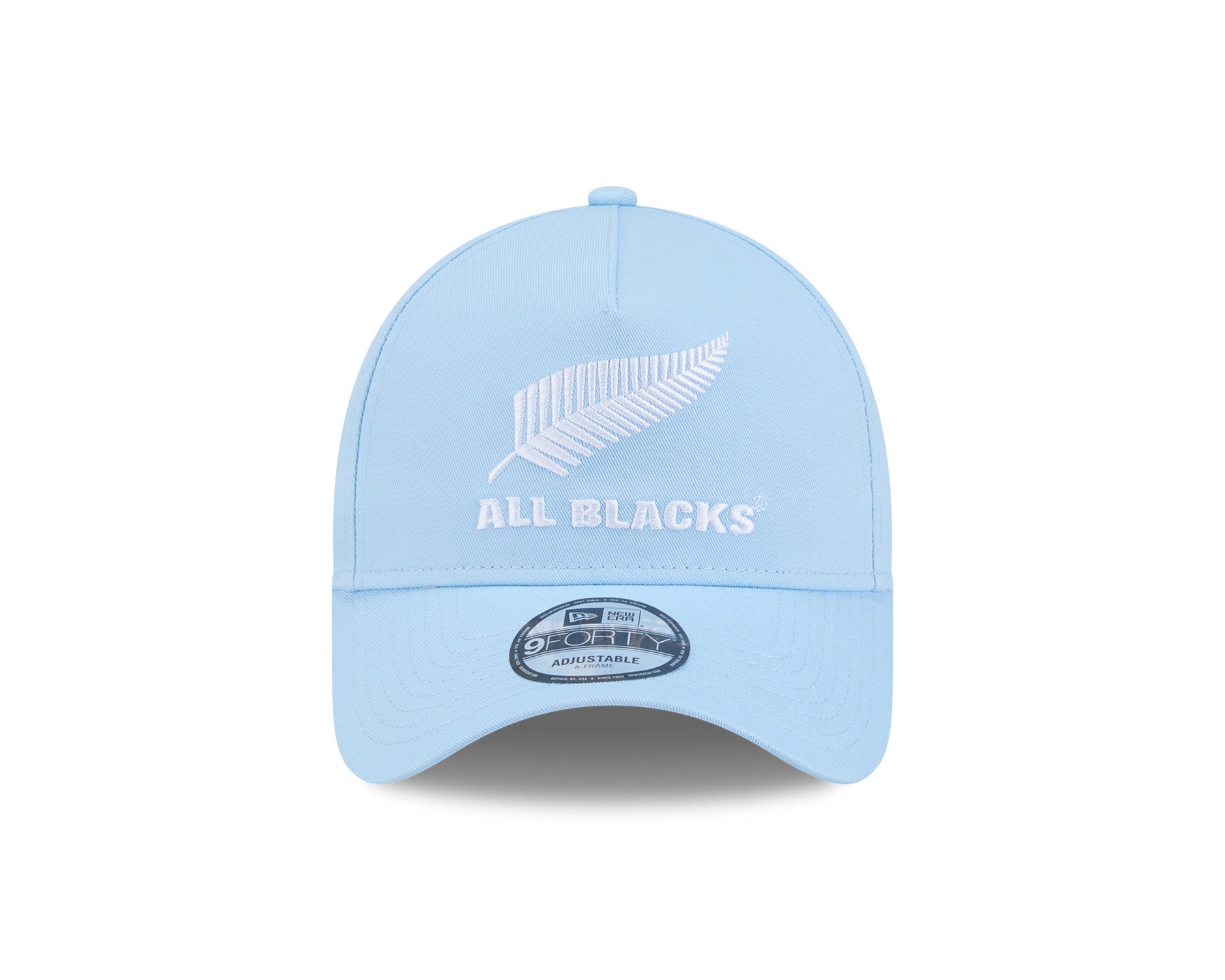 New Era 9Forty A-Frame Rugby Union All Blacks Winter Glacial Blue