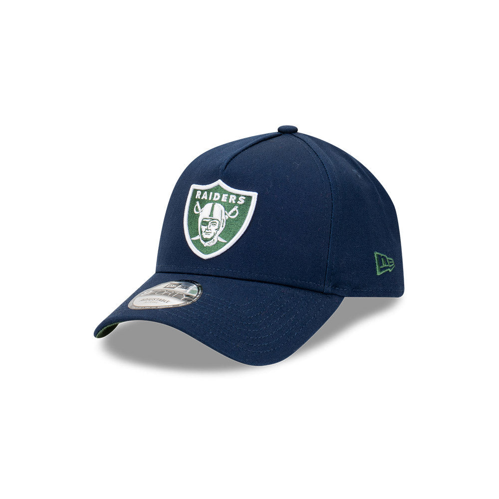New Era 9Forty A-Frame Snapback NFL Blue Kelp Las Vegas Raiders