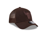 New Era 9Forty A-Frame Trucker NBA Burnt Wood Chicago Bulls
